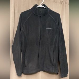 Columbia black fleece Jacket Women’s L